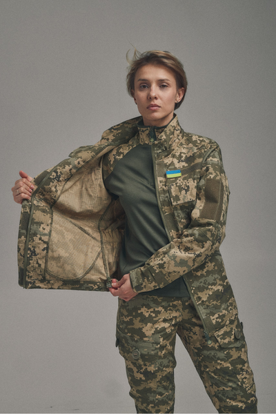 Жіноча тактична куртка FC Combat Fit, піксель АРТ.0820-XL фото