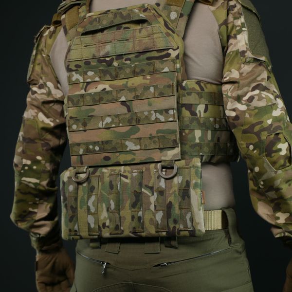 Захист попереку Gen.2 з балістичним захистом 1 класу Militex Cordura original USA Мультикам 17033 фото