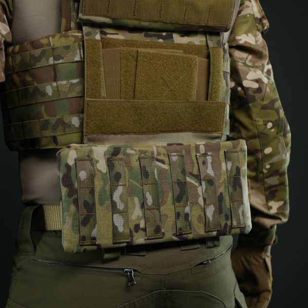 Захист попереку Gen.2 з балістичним захистом 1 класу Militex Cordura original USA Мультикам 17033 фото