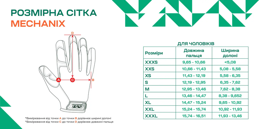 Рукавиці олива Mechanix 7540025 фото Рукавиці олива Mechanix 7540025 фото