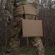 Каремат-сидушка Kiborg 20mm (посилена) Cordura Coyote під бронепакет 8121 фото 6
