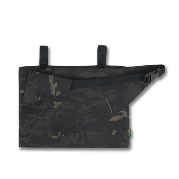 Каремат-сидушка Kiborg 20mm Cordura Black Multicam під броню 8123 фото
