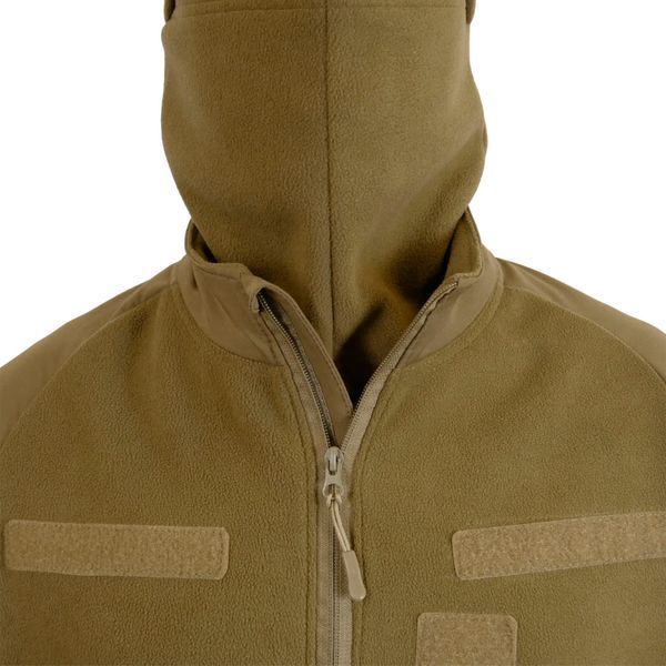 Флісова кофта койот Militex mod. 1 1235-XL фото Флісова кофта койот Militex mod. 1 1235-XL фото